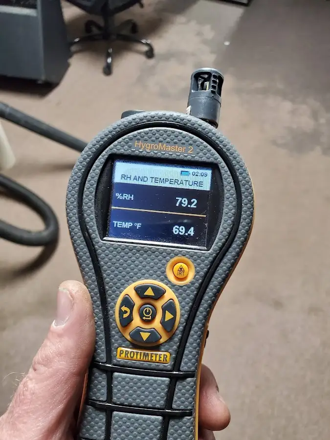 Moisture meter humidity assessment for Fire & Smoke Damage Restoration in Seminole